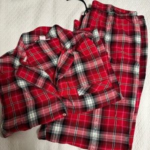 Victoria’s Secret- Plaid Pajama Set